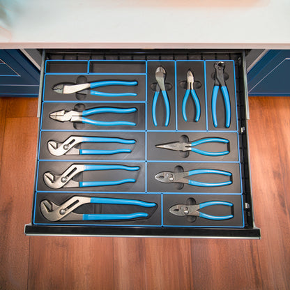 Gridfinity-Compatible Bin Set for Channellock® Pliers & Cutters – Custom-Fit Organizers