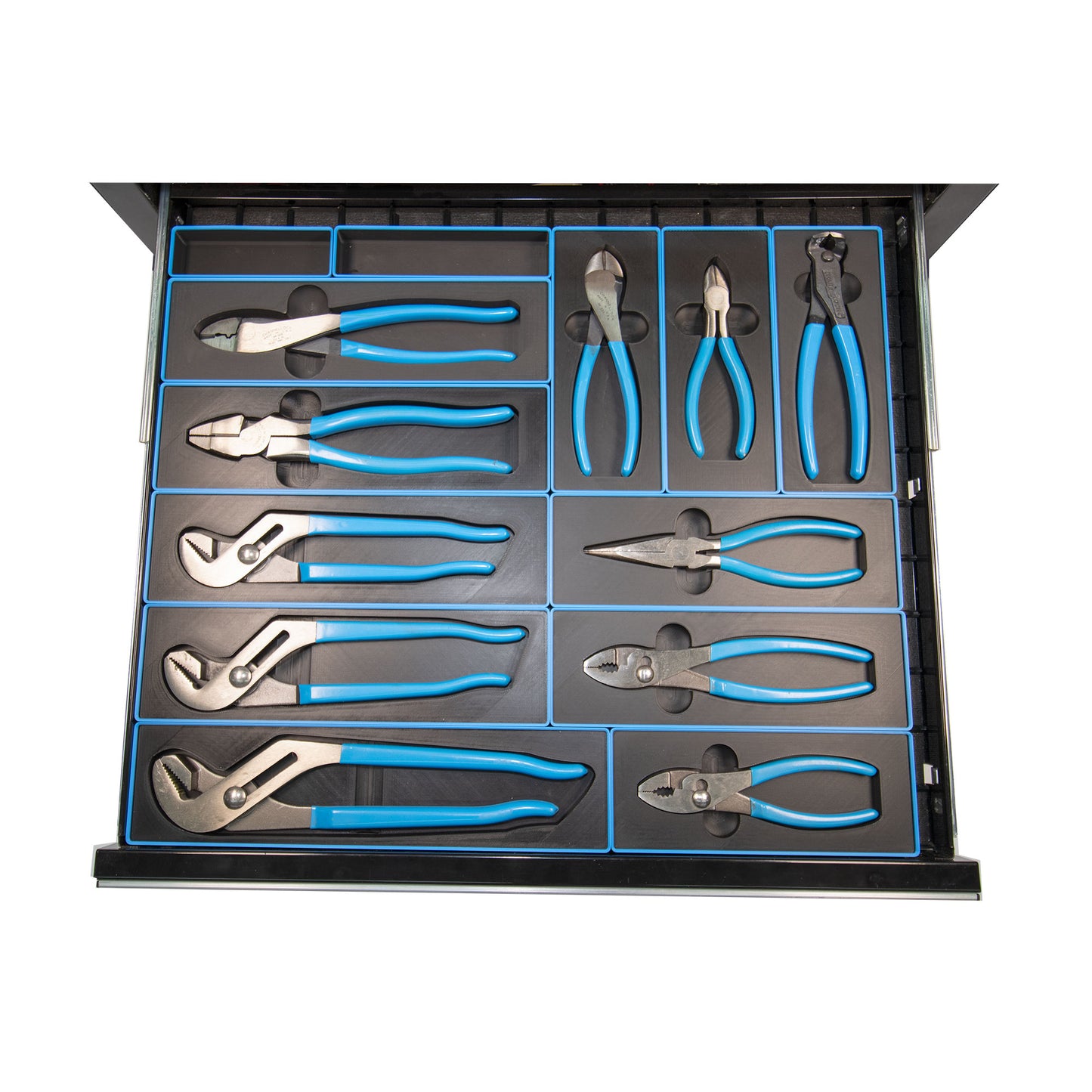 Gridfinity-Compatible Bin Set for Channellock® Pliers & Cutters – Custom-Fit Organizers