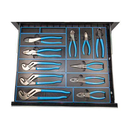 Gridfinity-Compatible Bin Set for Channellock® Pliers & Cutters – Custom-Fit Organizers