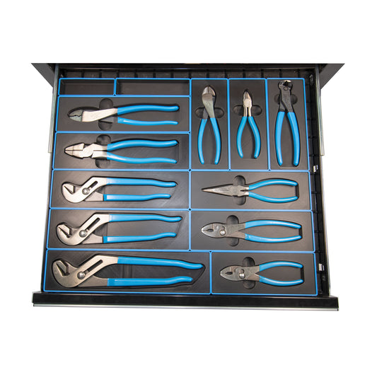 Gridfinity-Compatible Bin Set for Channellock® Pliers & Cutters – Custom-Fit Organizers
