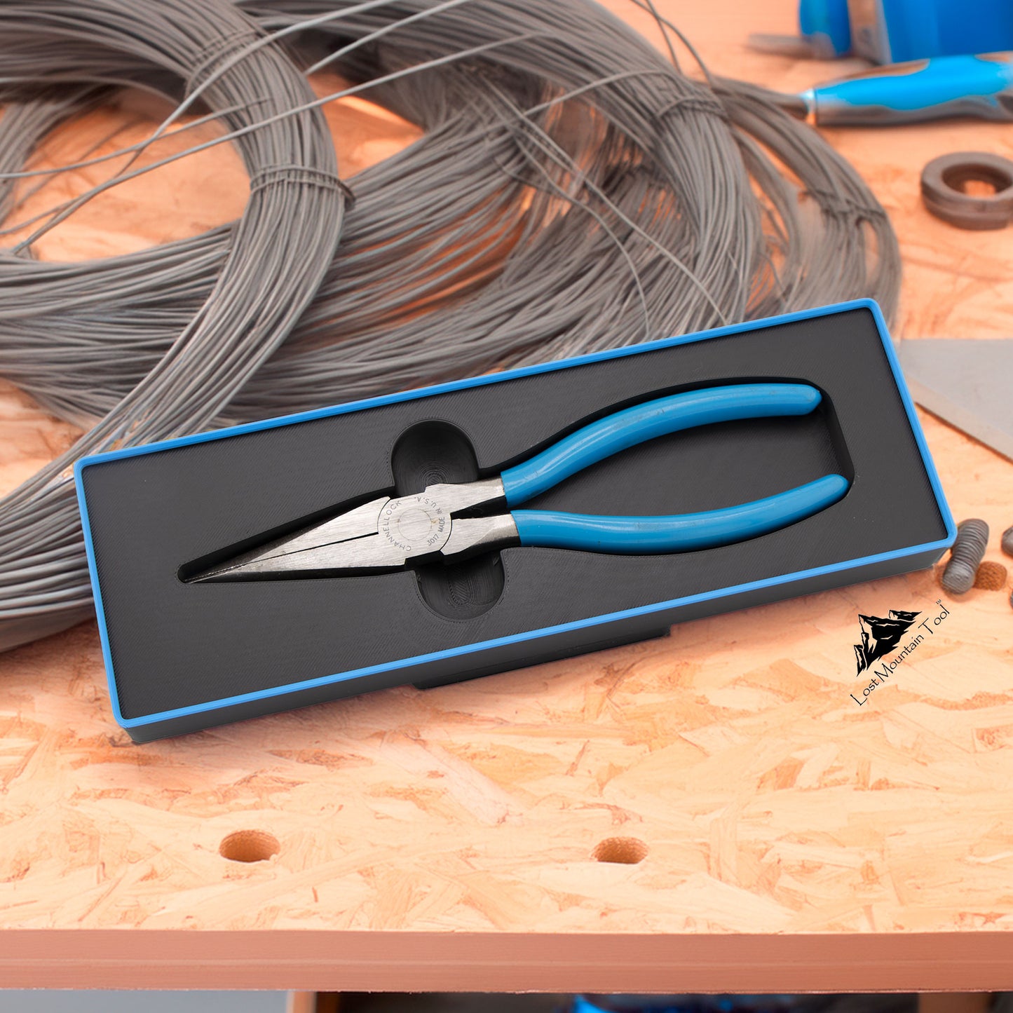 Gridfinity-Compatible Bin Set for Channellock® Pliers & Cutters – Custom-Fit Organizers