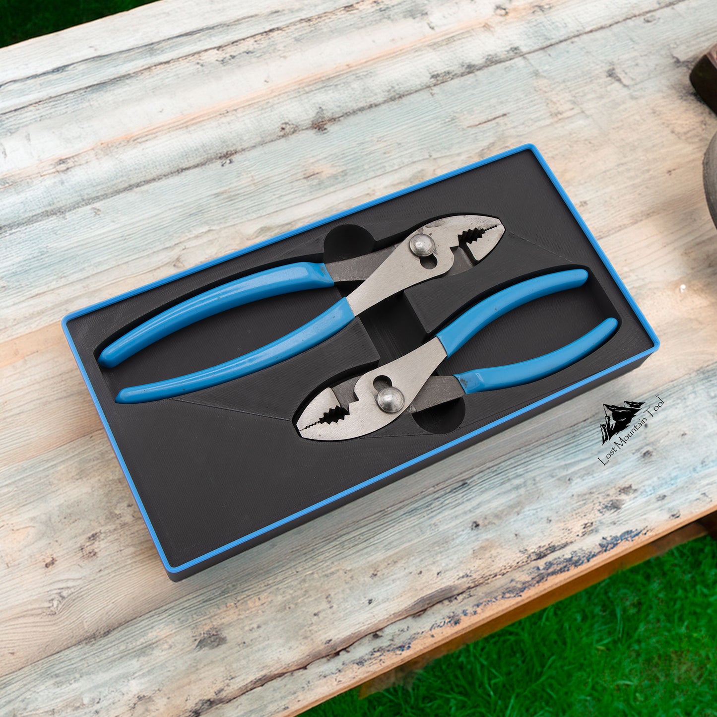 Gridfinity-compatible Bin for Channellock® Slip Joint Pliers