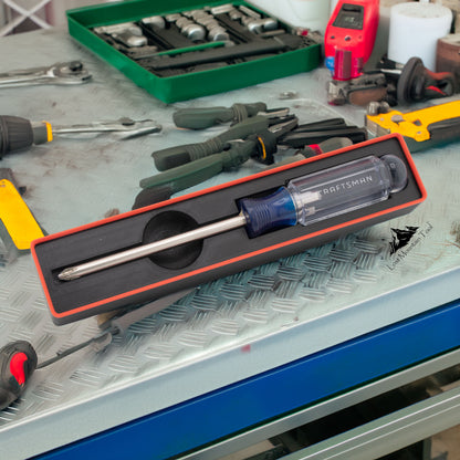 Gridfinity-compatible Bin for Craftsman® P2 Phillips 4" Acetate Screwdriver